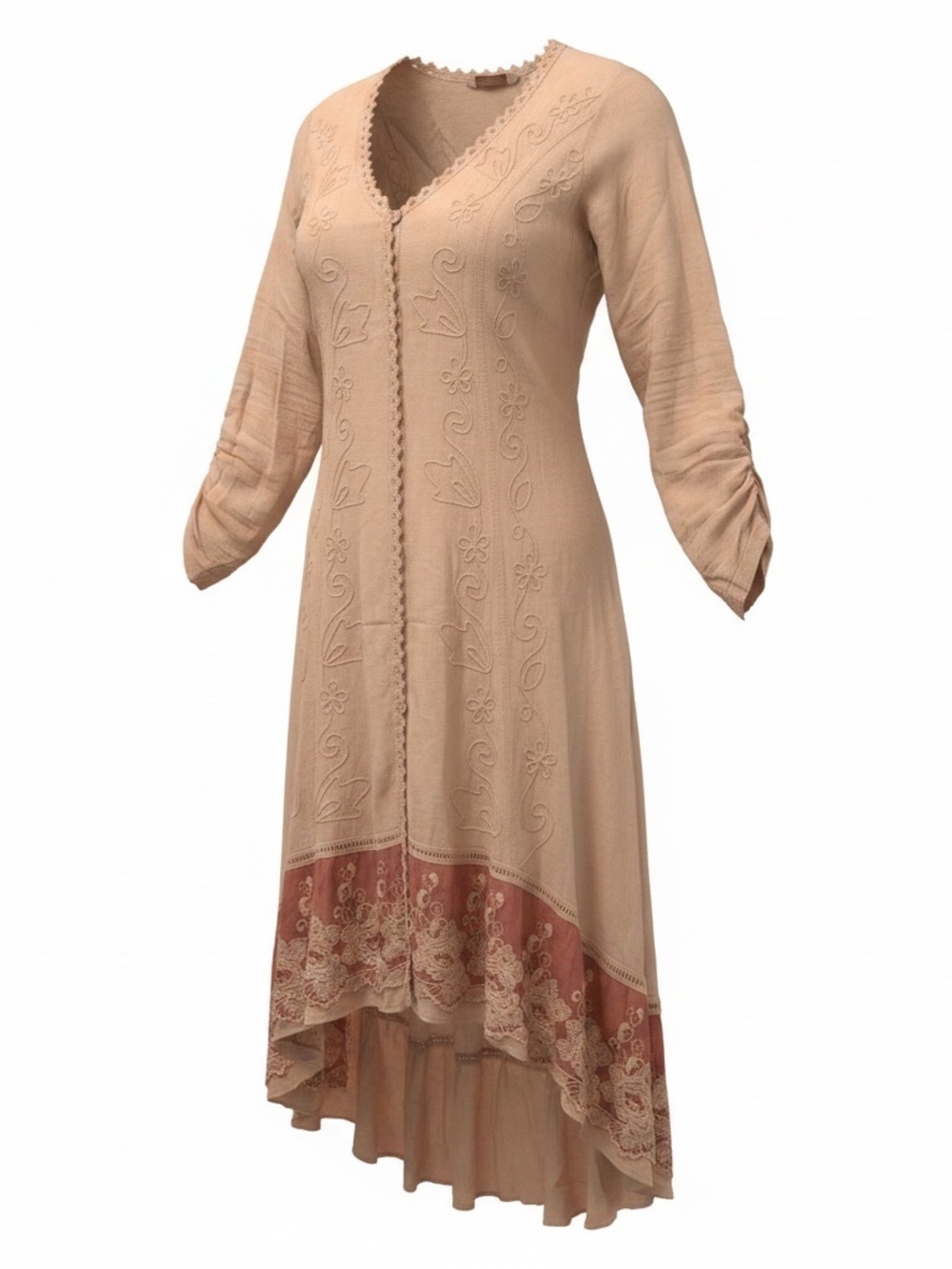 Soft Surroundings Genevieve Dress Embroidered Dress - size Small 🌟